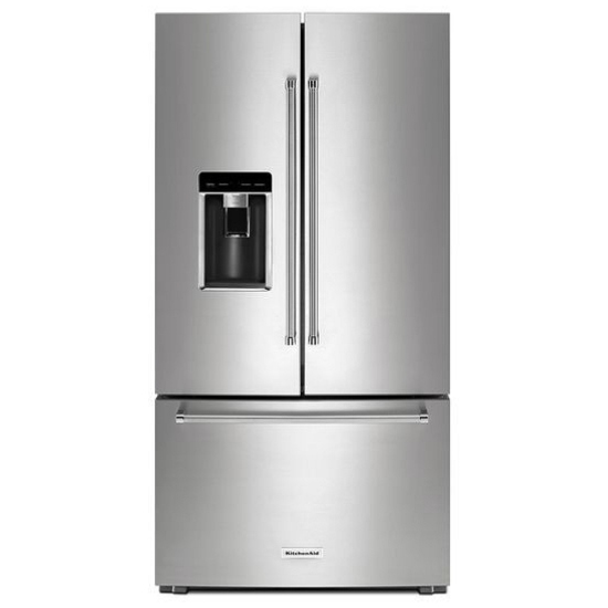 KitchenAid KRFC704FPS French Door Refrigerator, 36" Width, Thru Door
