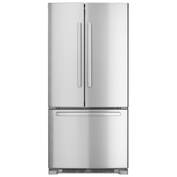 , Bottom Mount Refrigerator, 21.8 cu.ft., Spill-Proof Glass Shelves 