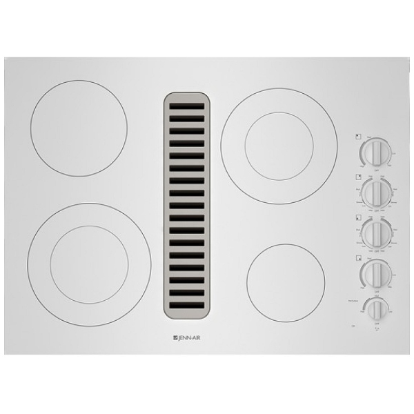 JennAir JED3430WF Cooktop, Electric Cooktop, 30 inch, 4 Burners, Glass