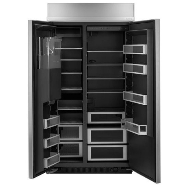 JennAir JS42PPDUDE Side by Side Refrigerator, 42" Width, Thru Door Ice