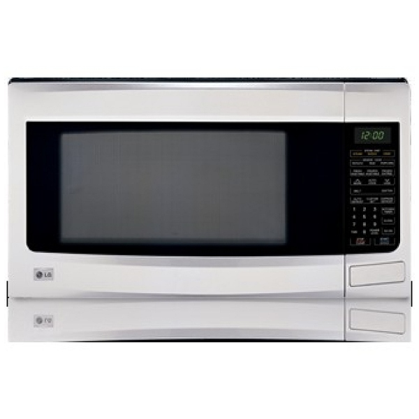 LG LMS1273SS Countertop Microwave, 21 7/8 in, 1.2 cu.ft, with 1100W ...