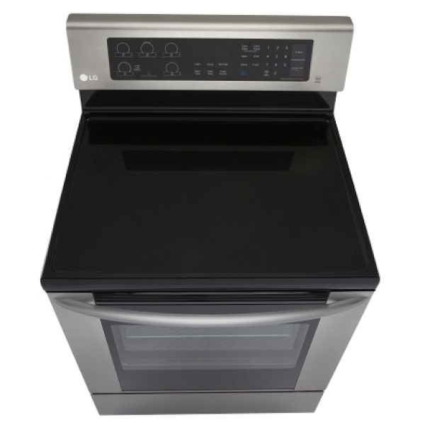 LG LRE3061ST Range, Electric Range, 30 inch, Convection, 5 Burners