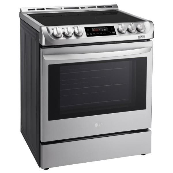 LG LSE4611ST Range, Electric Range, 30 inch, Self Clean, Convection, 5