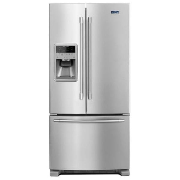 Maytag MFI2269FRZ French Door Refrigerator, 33" Width, Thru Door Ice