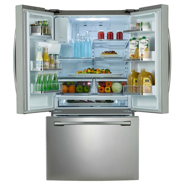 Samsung RF323TEDBSR French Door Refrigerator, 36 in, 31.6 Cu.Ft, with