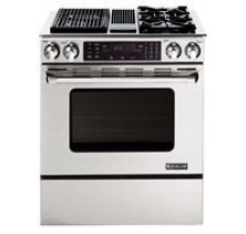 Jenn-Air Pro-Style JDS9865BDP 30 inch Slide-In Dual Fuel Range, E-ven Heat Grill, MultiMode Convection