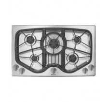 Jenn-Air JGC8536BD Electronic ignition and Flame-Sensing Re-ignition, 5 Sealed Burners