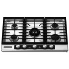 KitchenAid Architect Series II  KFGU706VSS 30'' Gas Cooktop with 5 Sealed Burners and Electronic...
