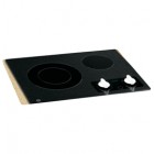 GE JP256 21'' Electric Radiant Cooktop, Frameless Design, Simmer Option & Upfront Controls