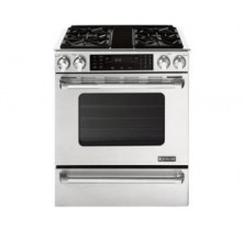 Jenn-Air JDS8860BDP 30 inch Slide-In Dual-Fuel Range with Convection, Electronic Ignition and Flame-Sensing Re-ignition and CustomClean Self-Cleaning with Adjustable Levels and Automatic Lock  