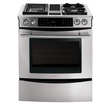 Jenn-Air JDS9860CD Dual Fuel Downdraft Slide-in Range