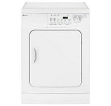 Maytag MDE2400AZW Front Load Compact Dryer, 24in, 4.0 cu.ft, with GentleBreeze Drying system with Moisture Sensor, Large Side-Swing Door, 13 Dryer Cycles, Cool Down Option and 3 Temperature Settings  