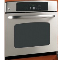 GE JCTP30 Single Wall Oven, 30in, 4.4 cu.ft, with Hidden Bake Oven Interior, SmartSet Oven Control, True Temp System, Automatic Self-Clean Oven Door Lock and Frameless Oven Door 