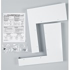 GE Over-the-Range Microwave Filler Panel Kit: White