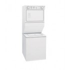 Whirlpool YWET3300SQ Electric Laundry Center, 27in, with 2.6 Cu. Ft. Capacity Wash Basket, 5.9 Cu. Ft. Extra Large Capacity Drum, 8 Automatic Wash Cycles, 6 Automatic Drying Cycles and 4 Water Levels 