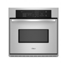 Whirlpool GBS279PV Single Wall Oven, 27in, 3.6 cu. ft, with Capacity, Convection Conversion, Self-Cleaning, Delay Bake, Control Lock and Temperature Preheat Countdown
