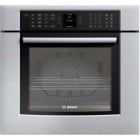 Bosch (HBL8450UC) 800 series, 30 inch, Capacity: 4.7 cu.ft., True Glass Touch Control , European Speed Convection, Recessed Heating Element, Flush-to-Cabinet Design, High Quality Rack Supports