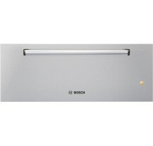 Bosch (HWD30) 500 Series Warmer Drawer, 30 in, 2.6 cu.ft, with Touch Control with Timer, Moisture Selector Moist or Dry, Amber Colored Display, Lower Side Walls for Easy Access  