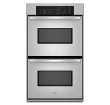 Whirlpool Gold GBD309PV Double Wall Oven, 30in, 8.2 cu.ft, (Total) with TimeSavor Plus Convection Upper Oven, 4.1 cu. ft. Lower Oven, Self-Clean, and Convection Conversion