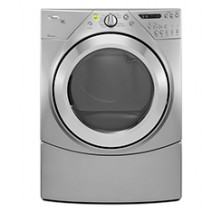 Whirlpool YWED9550 Front Load Electric Steam Dryer, 27in, 7.2 cu.ft, with Enhanced Touch-Up Steam Cycle, NSF Certified Sanitize Cycle, Delicate Cycle, 12 Automatic Cycles and 5 Temperature Settings