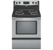 Whirlpool YRF115LXV Freestanding Electric Range, 30in, 4.8 cu.ft, with High-Speed Coil Elements, convenient appliance outlet, 2 Oven Racks and Extra Large Oven Window