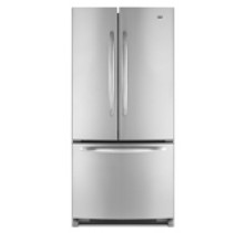 Maytag MFF2258VE French Door Refrigerator, 33in, 22.0 cu.ft, with Dual Temperature Zones, Wide-N-Fresh Deli Drawer, Energy Star, Covered Dairy Compartment and Adjustable Tempered-Glass Shelves