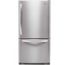 LG LDC22738 Bottom Mount Refrigerator, 33 in, 22.4 cu ft Pull-out Tilting Freezer Drawer door, Ice maker in freezer, Digital Read out temp. control, 2 fridge lights and 1 freezer light