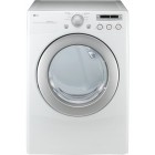 LG DLE2050  7.0 cu.ft. Electric Dryer, Intelligent Electronic Controls with Dual LED Display and Dial-A-Cycle,  LoDecibel Quiet Operation, Stackable or Side by Side.
