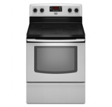 Maytag YMER7765W Freestanding Electric Range, 30in, 5.3 cu.ft, with EvenAir Convection Oven, Self Cleaning, Precision Cooking System with PreciseBake and Storage Drawer