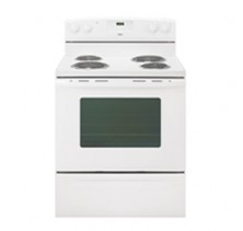 Inglis IVE3230 Freestanding Electric Range, 30in, 4.8 cu.ft, Coil, Extra Large Window, Metal Console, 1 Appl. Outlet, Manual Oven Light, Easy Clean, Glass Door, Towel Bar Handle