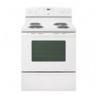 Inglis IVP3380 Freestanding Electric Range, 30in, 4.8 cu.ft, Extra Large Window, Self Clean, Metal Console, 1 Appl. Outlet, Manual Oven Light, Glass Door, Towel Bar Handle