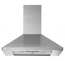 Kitchen Aid KWCS100WSS 30" Wall Mount Canopy Hood with 500 CFM Internal Blower, 3-Speed Fan Control and 2 Halogen Cooktop Lights