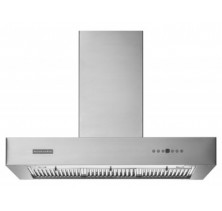 Kitchen Aid KWCU565WSS Wall Mount Canopy Hood, 36in, 600 CFM, 4 Speed Fan, 10-minute boost function can be started at the touch of a button and Halogen cooktop lights