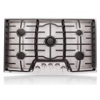 LG LCG3691ST Gas Cooktop with professional look of Stainless Steel.