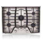 LG LCG3091ST 30� Gas Cooktop with professional look of Stainless Steel.