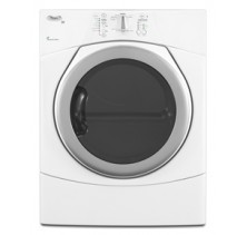 Whirlpool YWED9150WW Front Load Electric Dryer, 27in, 6.7 cu.ft, with 8 Automatic Cycles, Eco Normal Cycle, AccelerCare Drying System and Wrinkle Shield Plus Option