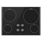 Maytag MEC7430W 30'' Electric Cooktop with Smoothtop Glass Ceramic Surface