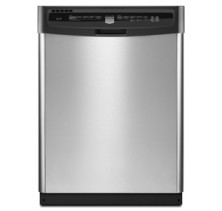 Maytag MDB6709AW Dishwasher, 24in, with 5 Wash Cycles, 6 Wash Options, Delay Start Option, Hard Food Disposer, Armor Tub Interior and Silence Rating of 59 dB