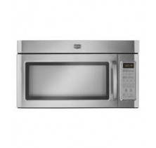 Maytag YMMV5208W Over the Range Microwave, 30in, 2.0 cu.ft, with Stainless Steel Microwave (Interior),  1050 Watts of Power, 300 CFM Airflow with Four Adjustable Fan Speeds, Precision Touch Controls 