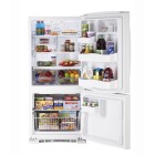 Moffat MBRC0GAXWW Bottom Mount Refrigerator, 30 in, 20.2 cu.ft, with Upfront Temperature Controls, NeverClean Condenser, FrostGuard technology and Energy Star Qualified  