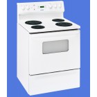 Moffat MCBS526WKWW 30'' Free Standing Electric Standard Clean Range, 5.0 c.u ft.