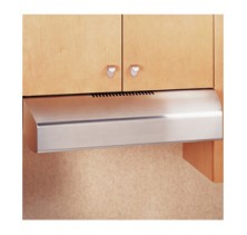 GE JV536NSSC Under Cabinet Hood, 30in, 250 CFM, with  2 speed, Hidden control, Dual Halogen lighting