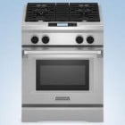 Kitchen Aid YKDRU707VS Slide In Duel Fuel Range, 30in, 4.1 cu.ft, with Commercial-style design, Glass-touch menu-driven LCD display, EasyConvect&trade; Time and Temperature Conversion System and Auto Steam 