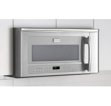 Frigidaire Professional CPBM189KF Over the Range Microwave, 1.8 Cu. Ft., 30in with Bottom Controls. Control Panel Features - Electronic Clock/Timer, Quick Start (1 - 6 minutes)