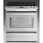 Frigidaire Professional CPES3085KF Slide-In Range, 4.2 Cu. 30in, Electric, Auto Shut-Off, PowerPlus Clean, Smoothtop Ceramic Glass Cooking Surface, Pro-Select Precision Controls (ESEC) 1 x 9" 