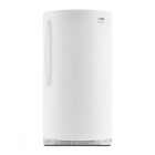 Amana AQU1613TEW Upright Freezer, 30in, 16 Cu Ft ,Manual Defrost ,Textured Contoured Door ,Interior Light ,Fast Freeze ,3 Fixed Evaporator Shelves ,5 Door Shelves ,Lower Freezer Basket, Energy Star 