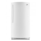 Amana AQF1613TEW Upright Freezer, 30in, 15.8 Cu Ft ,Frost Free ,Textured Contoured Door ,Interior Light ,Fast Freeze ,3 Removable Wire Shelves ,5 Door Shelves ,Lower Freezer Basket and Energy Star 