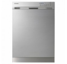 Samsung DMT300RF Dishwasher, 24 in, 14 Plate Setting, 4 Cycles, Front Control LED Display, 51 dBA, Digital Leakage Sensor, High Peformance Air Vent Drying, Tilted Racking System, Fan-Driven Condensed
