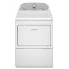 Whirlpool Cabrio WGD5500XW Front Load Gas Dryer, 27in, 7.4 cu.ft, with 9 Drying Cycles, 4 Temperature Settings, Wrinkle Shield Plus Option and AccuDry Sensor