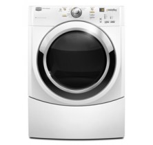 Maytag MGDE400X Front Load Gas Dryer, 27in, 7.5 cu.ft, with GentleBreeze Drying System with IntelliDry Sensor, 7 Cycles/5 Temperatures, Control Lockout Function and Estimated Time Remaining Display 
